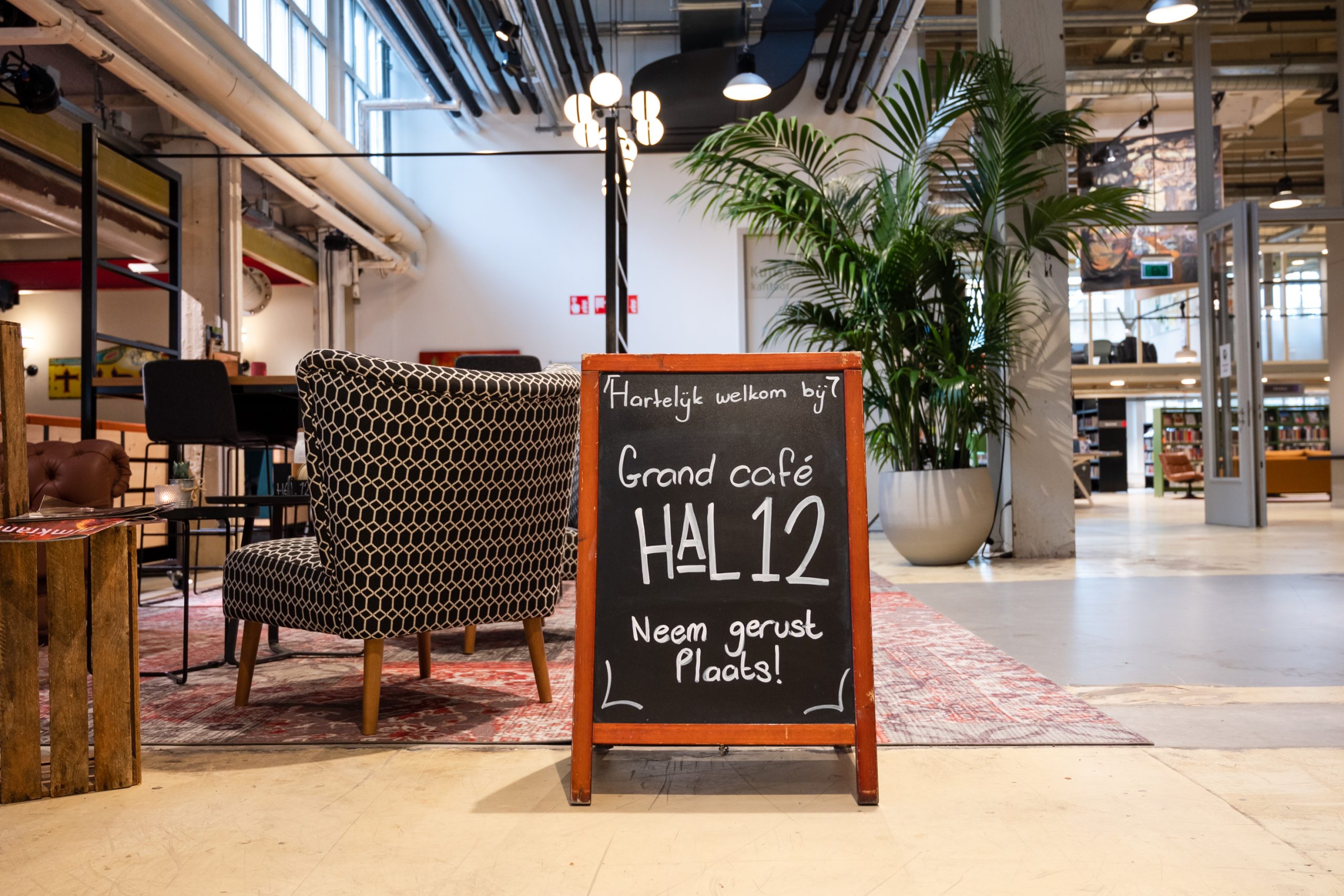 Borrel arrangement Grand Cafe Hal 12 in de Turmac Cultuurfabtiek